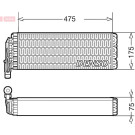 Denso | Verdampfer, Klimaanlage | DEV12003