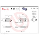 Brembo | Bremsbelagsatz, Scheibenbremse | P 85 142