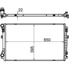 Mahle | Kühler, Motorkühlung | CR 2054 000S