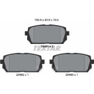 Textar | Bremsbelagsatz, Scheibenbremse | 2449101 Textar | Bremsbelagsatz, Scheibenbremse | 2449101