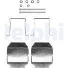 Delphi | Zubehörsatz, Scheibenbremsbelag | LX0338