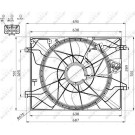 NRF | Lüfter, Motorkühlung | 47560