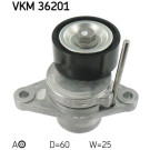 SKF | Spannrolle, Keilrippenriemen | VKM 36201