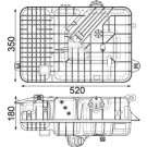 Mahle | Ausgleichsbehälter, Kühlmittel | CRT 236 000P