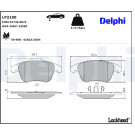 Delphi | Bremsbelagsatz, Scheibenbremse | LP2100 Delphi | Bremsbelagsatz, Scheibenbremse | LP2100