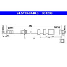 ATE | Bremsschlauch | 24.5113-0440.3