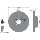 TEXTAR PRO+ 92137805 Bremsscheibe 330mm für BMW 1er, 3er, X1 innenbelüftet, beschichtet, hochgekohlt