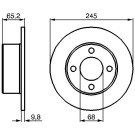 BOSCH | Bremsscheibe | 0 986 478 073