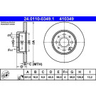 ATE | Bremsscheibe | 24.0110-0349.1