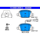 ATE | Bremsbelagsatz, Scheibenbremse | 13.0460-2608.2 ATE | Bremsbelagsatz, Scheibenbremse | 13.0460-2608.2
