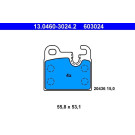 ATE | Bremsbelagsatz, Scheibenbremse | 13.0460-3024.2 ATE | Bremsbelagsatz, Scheibenbremse | 13.0460-3024.2