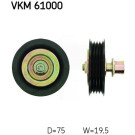 SKF | Umlenk-/Führungsrolle, Keilrippenriemen | VKM 61000