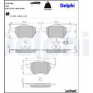Delphi | Bremsbelagsatz, Scheibenbremse | LP1706 Delphi | Bremsbelagsatz, Scheibenbremse | LP1706