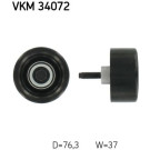 SKF | Umlenk-/Führungsrolle, Keilrippenriemen | VKM 34072