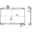 Mahle | Kühler, Motorkühlung | CR 1866 000S