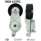 SKF | Spannrolle, Keilrippenriemen | VKM 61091