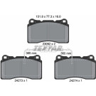 Textar | Bremsbelagsatz, Scheibenbremse | 2427301 Textar | Bremsbelagsatz, Scheibenbremse | 2427301