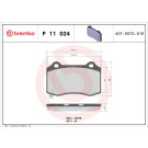 Brembo | Bremsbelagsatz, Scheibenbremse | P 11 024 Brembo | Bremsbelagsatz, Scheibenbremse | P 11 024