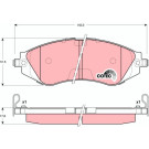 TRW | Bremsbelagsatz, Scheibenbremse | GDB3171 TRW | Bremsbelagsatz, Scheibenbremse | GDB3171