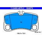 ATE | Bremsbelagsatz, Scheibenbremse | 13.0460-4876.2 ATE | Bremsbelagsatz, Scheibenbremse | 13.0460-4876.2