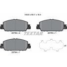 Textar | Bremsbelagsatz, Scheibenbremse | 2579201 Textar | Bremsbelagsatz, Scheibenbremse | 2579201