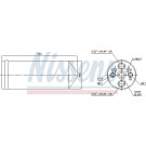 Nissens | Trockner, Klimaanlage | 95523