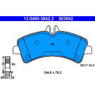 ATE | Bremsbelagsatz, Scheibenbremse | 13.0460-3842.2 ATE | Bremsbelagsatz, Scheibenbremse | 13.0460-3842.2