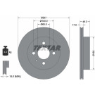 Textar | Bremsscheibe | 92131200