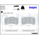 Delphi | Bremsbelagsatz, Scheibenbremse | LP3242 Delphi | Bremsbelagsatz, Scheibenbremse | LP3242