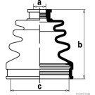 Herth+Buss Jakoparts | Faltenbalgsatz, Antriebswelle | J2883015