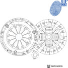 Blue Print | Kupplungssatz | ADT330278