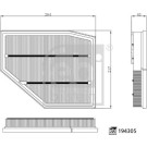 febi bilstein | Luftfilter | 194305