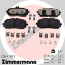 Zimmermann | Bremsbelagsatz, Scheibenbremse | 22944.185.2 Zimmermann | Bremsbelagsatz, Scheibenbremse | 22944.185.2