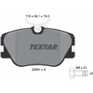 Textar | Bremsbelagsatz, Scheibenbremse | 2094102 Textar | Bremsbelagsatz, Scheibenbremse | 2094102