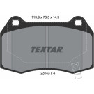 Textar | Bremsbelagsatz, Scheibenbremse | 2314301 Textar | Bremsbelagsatz, Scheibenbremse | 2314301