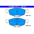 ATE | Bremsbelagsatz, Scheibenbremse | 13.0460-7141.2 ATE | Bremsbelagsatz, Scheibenbremse | 13.0460-7141.2