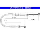 ATE | Seilzug, Feststellbremse | 24.3727-0525.2
