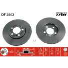 TRW | Bremsscheibe | DF2803