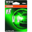 Osram | Glühlampe, Blinkleuchte | Ultra Life W5W Doppelblister | 2825ULT-02B