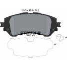 Textar | Bremsbelagsatz, Scheibenbremse | 2582301 Textar | Bremsbelagsatz, Scheibenbremse | 2582301