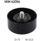 SKF | Umlenk-/Führungsrolle, Keilrippenriemen | VKM 62056