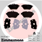 Zimmermann | Bremsbelagsatz, Scheibenbremse | 22437.165.1 Zimmermann | Bremsbelagsatz, Scheibenbremse | 22437.165.1