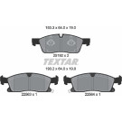 Textar Bremsbelagsatz, Scheibenbremse Q+ 2519209 Textar Bremsbelagsatz, Scheibenbremse Q+ 2519209