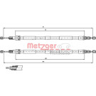 Metzger | Seilzug, Feststellbremse | 11.6797