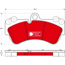 TRW | Bremsbelagsatz, Scheibenbremse | GDB1720DTE TRW | Bremsbelagsatz, Scheibenbremse | GDB1720DTE