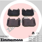 Zimmermann | Bremsbelagsatz, Scheibenbremse | 25028.160.1 Zimmermann | Bremsbelagsatz, Scheibenbremse | 25028.160.1