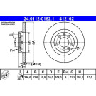 ATE | Bremsscheibe | 24.0112-0162.1