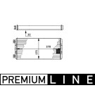 Mahle | Wärmetauscher, Innenraumheizung | AH 131 000P