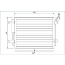 Valeo | Kondensator, Klimaanlage | 814091