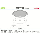 Valeo | Bremsbelagsatz, Scheibenbremse | 302773A Valeo | Bremsbelagsatz, Scheibenbremse | 302773A